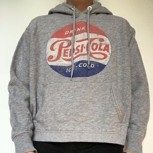 Cropped Graphic Forever 21 Sweatshirt